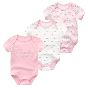 "Arabella" Baby Bodysuit 3-Pack Set