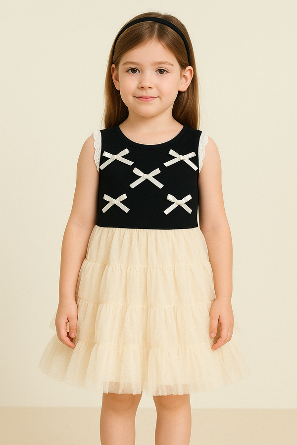 Elegant Swan Princess Tulle Party Dress