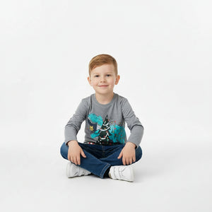 Christmas Sweatshirt for Toddler and Kids Boys - Long Sleeve Pullover