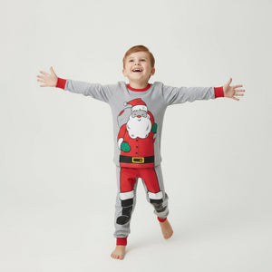 Toddler & Kids Santa Claus Christmas Pajama Set (3T–8T)