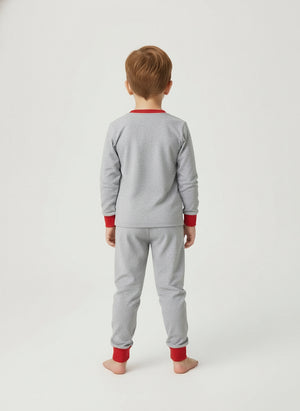 Toddler & Kids Santa Claus Christmas Pajama Set (3T–8T)