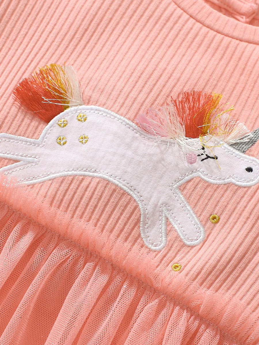 Toddlers & Kids & Unicorn Tulle Dress