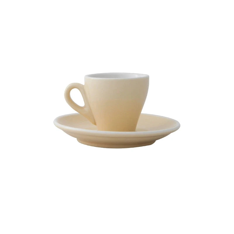 Modern Classic Italian Inspired Porcelain Espresso Cups - Yarafly 