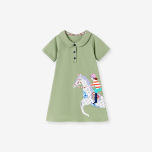 Kids & Toddlers Polo Horse Rider Dress