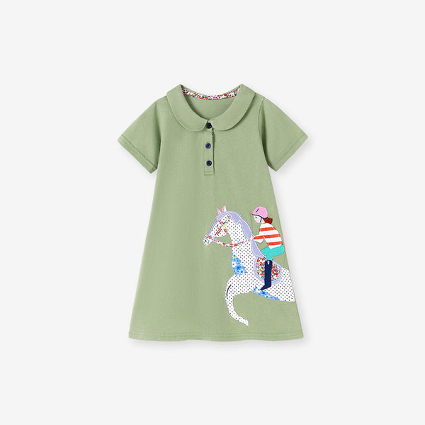Kids & Toddlers Polo Horse Rider Dress