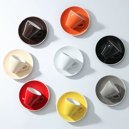 Modern Classic Italian Inspired Porcelain Espresso Cups - Yarafly 