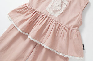 Toddler & Kids Girl Pink Toddler Girl's Sleeveless Top and Pants Set