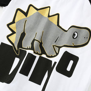 Toddler & Kids Black Dinosaur Outfit Set - Yarafly