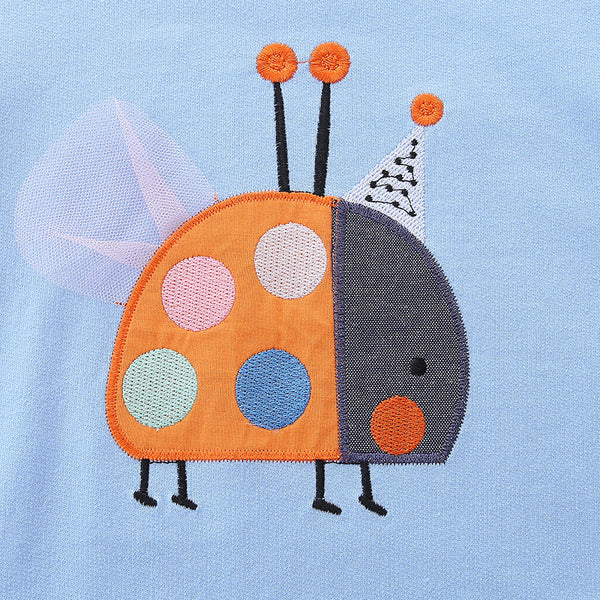 Toddler & Girls Ladybug Colorblock Sweatshirt (2T–7T)