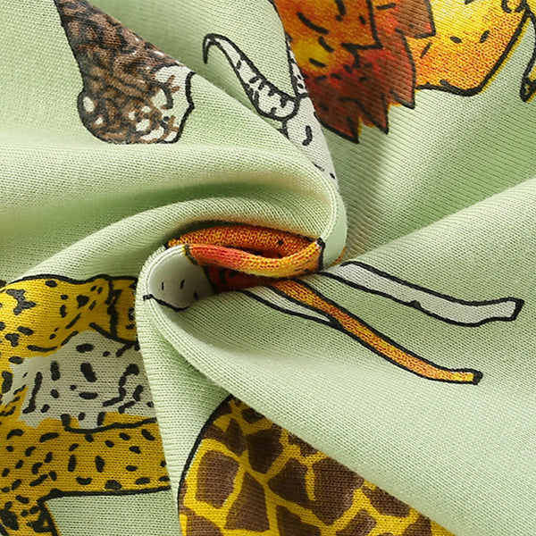 Toddler & Kids Safari Animal Pajama Set - Yarafly