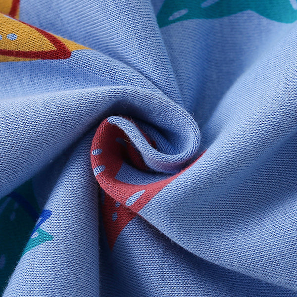 Toddler & Kids Blue Star Print Sweatshirt (2T-7T)