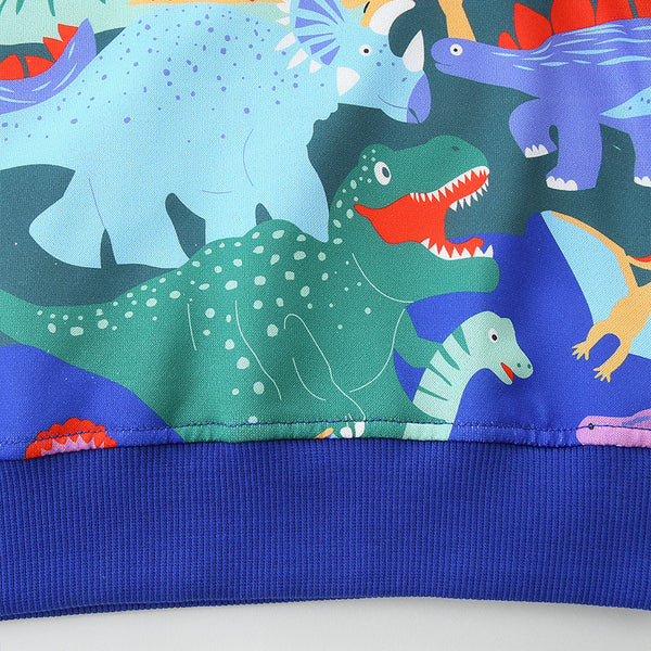 Toddler & Boys Dinosaur Sweatshirt (2T–7T)