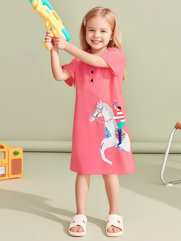 Kids & Toddlers Polo Horse Rider Dress
