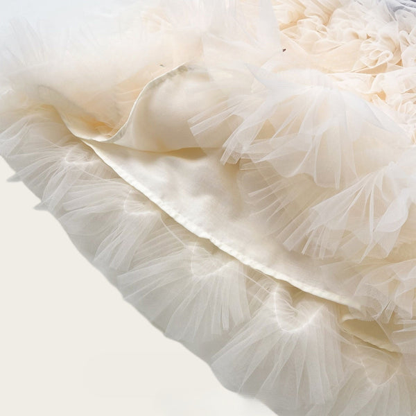 Elegant Swan Princess Tulle Party Dress