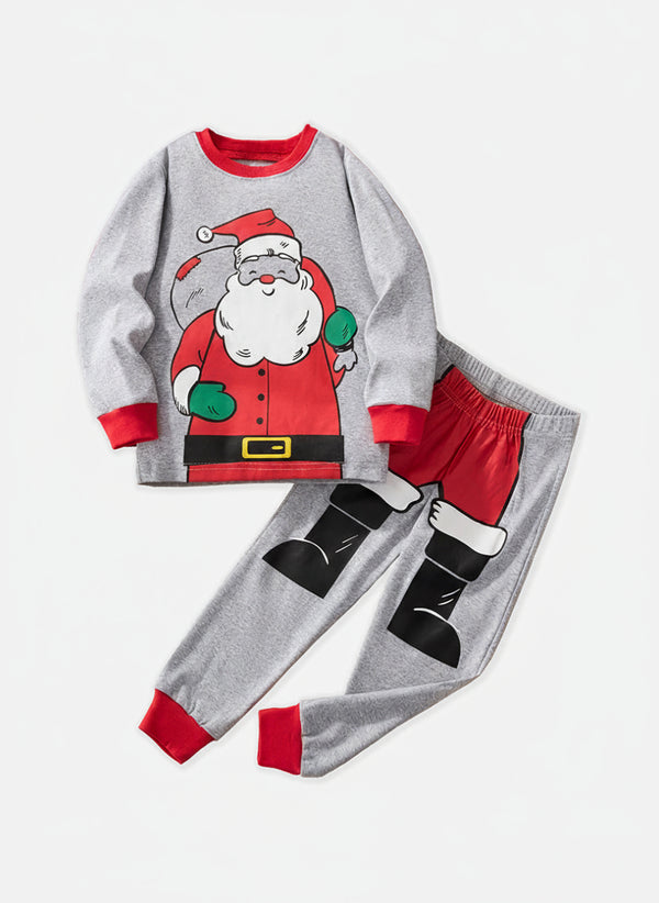 Toddler & Kids Santa Claus Christmas Pajama Set (3T–8T)
