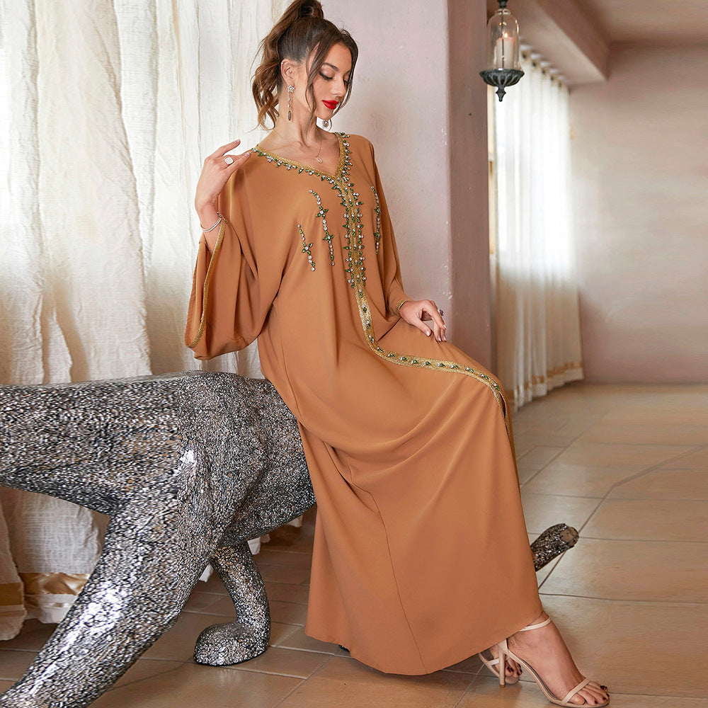 Samra Kaftan Dress - Yarafly 