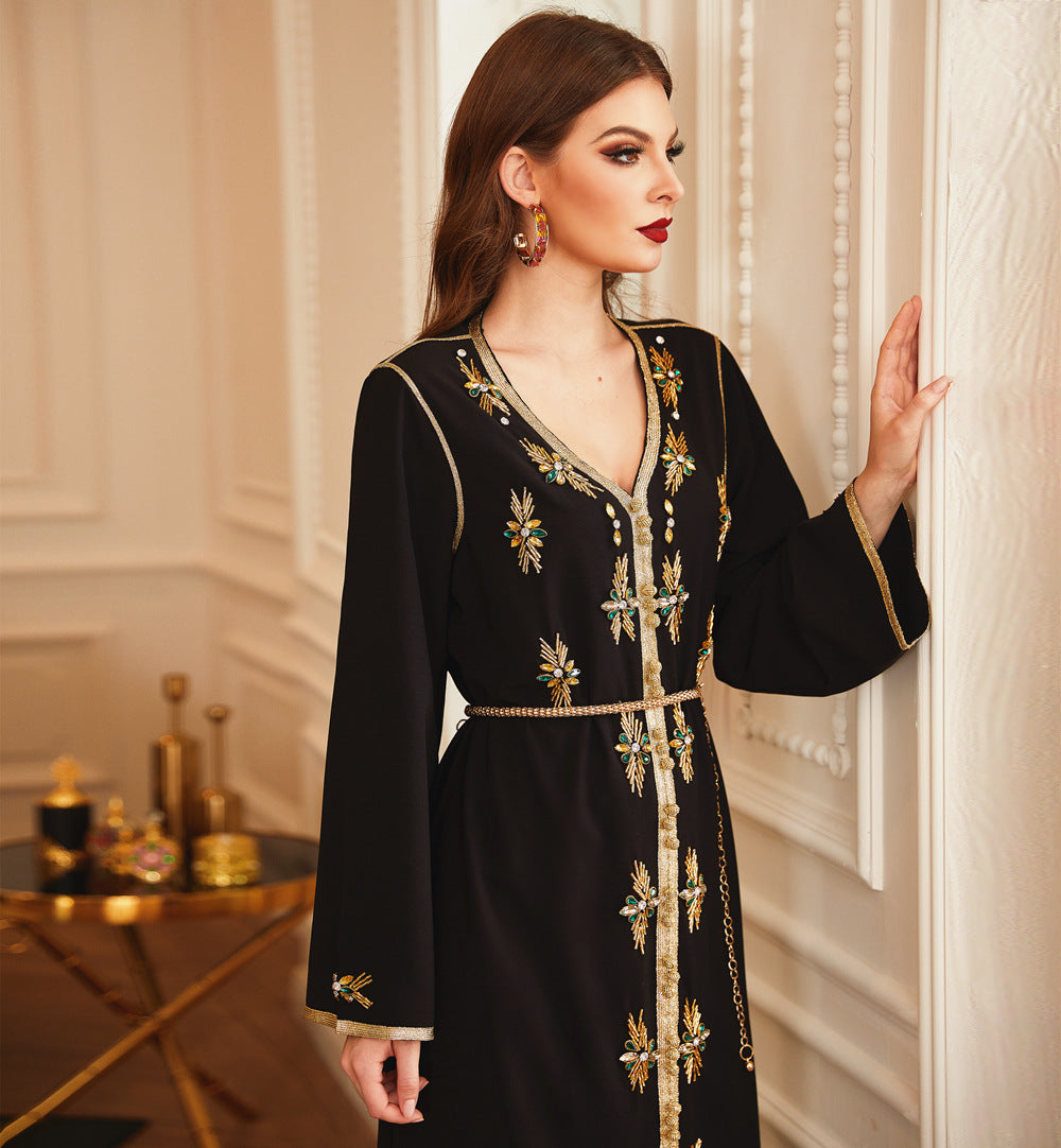 Rana Kaftan Dress - Yarafly 