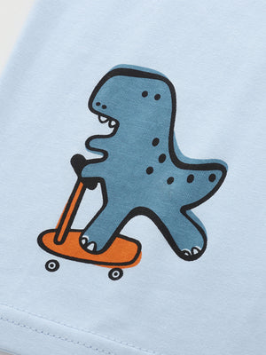 Boy's Dino-Mite Long Sleeve Two-Piece Pajama Set (3T–8T) - Toddlers & Kids