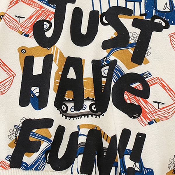 Toddler & Kids "Just Have Fun" Graphic Sweatshirt - Yarafly