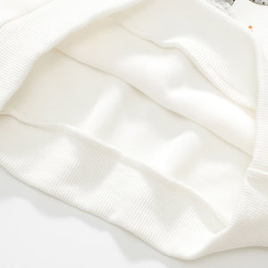 Toddler & Kids White Bunny Ballerina Sweatshirt - Yarafly