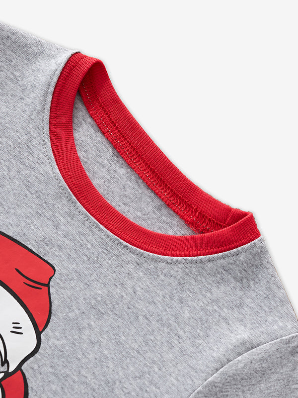 Toddler & Kids Santa Claus Christmas Pajama Set (3T–8T)