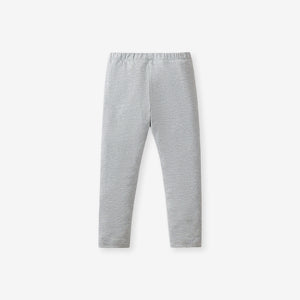 Toddler & Kids Blue Unicorn Polka Dot Sweatshirt with Grey Leggings Outfit - Yarafly