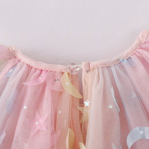 Toddler & Kids Dreamy Stars & Moons Tulle Dress