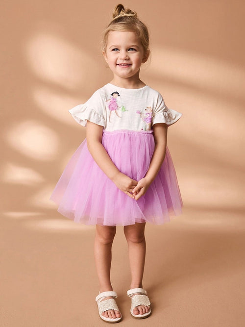Toddler & Kids Ballerina Dream Tulle Dress for Girls