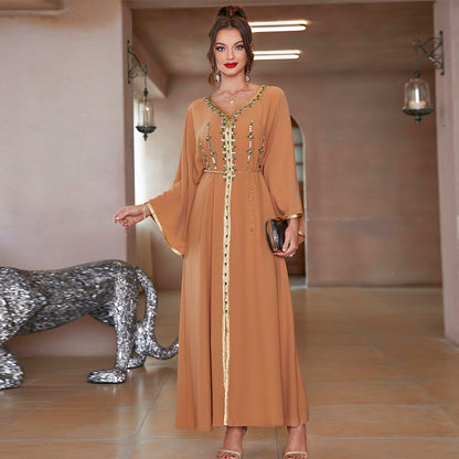 Samra Kaftan Dress - Yarafly 