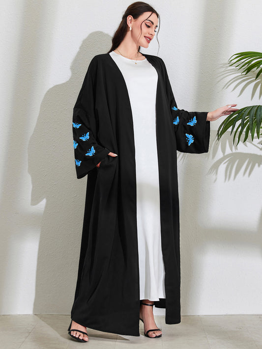 Yara Black Abaya - Yarafly 