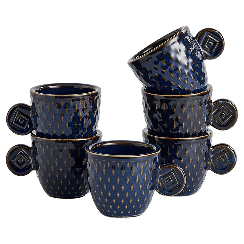 Marble Pattern Porcelain Espresso Cup - Yarafly 