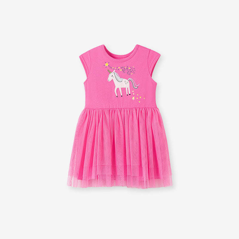Toddlers & Kids Unicorn Tulle Dress