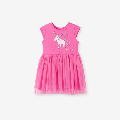 Toddlers & Kids Unicorn Tulle Dress