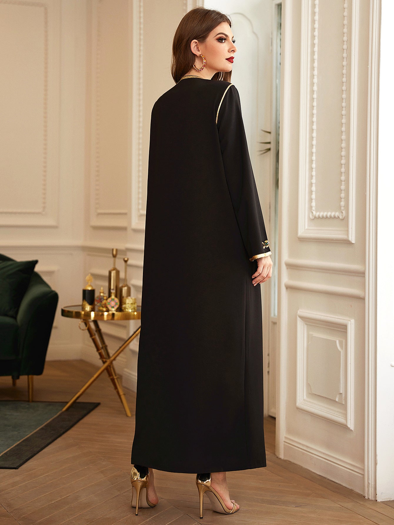 Rana Kaftan Dress - Yarafly 