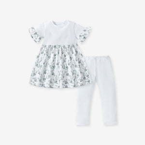 Toddlers & Kids Floral Ruffle Dress