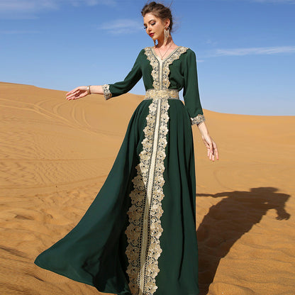 Jasmine Kaftan Jalabiya Dress - Yarafly 