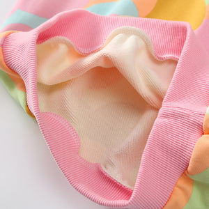 Toddler & Kids Pastel Rainbow Cloud Sweatshirt - Yarafly