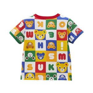 Boy and Girl Alphabet Animal Print T-Shirt for Baby, Toddler & Kids