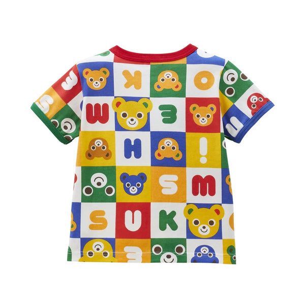 Boy and Girl Alphabet Animal Print T-Shirt for Baby, Toddler & Kids
