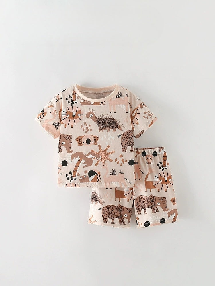 Toddlers & Kids Safari Friends Outfit for Boys