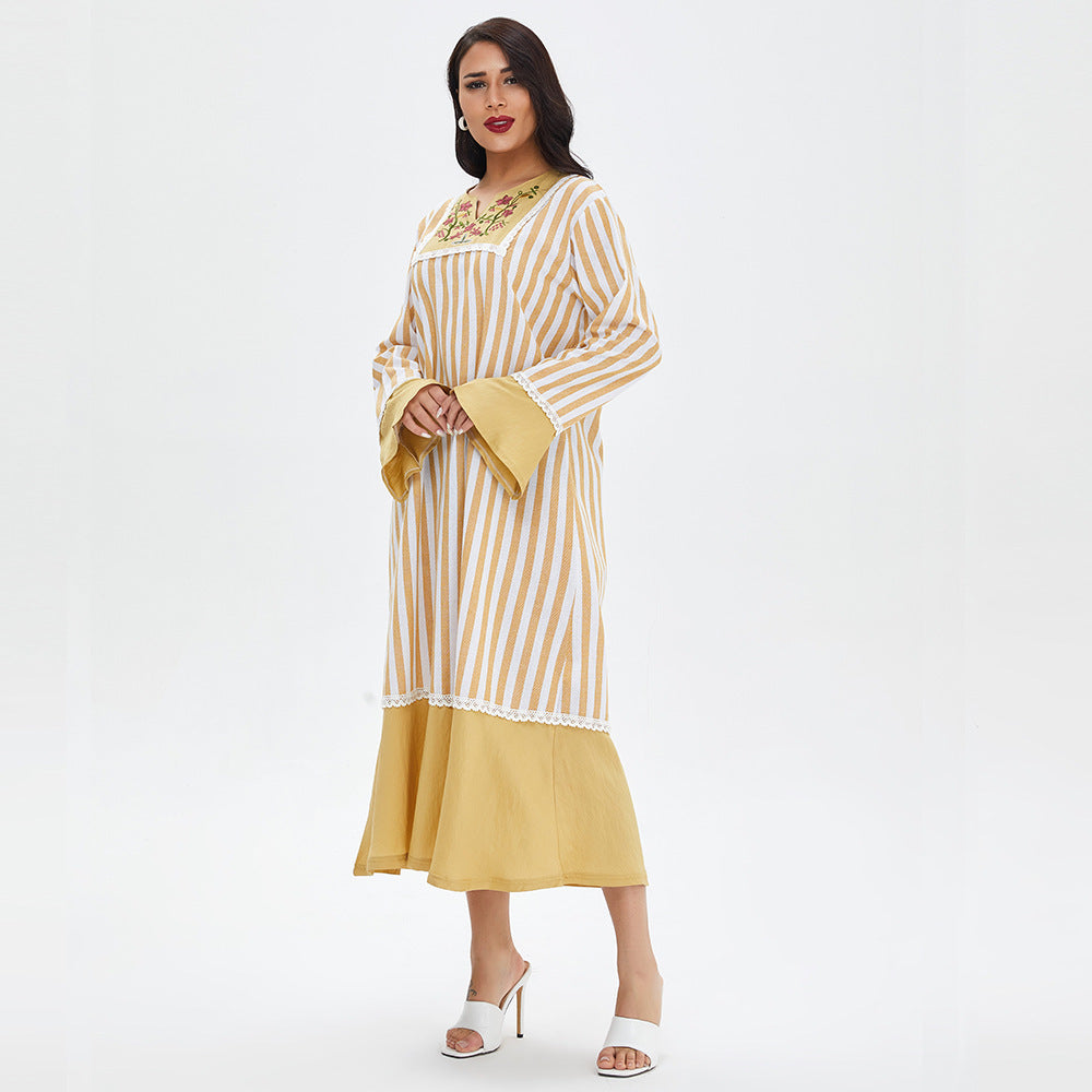 Le Havana Midi Ruffle Dress - Yarafly 