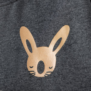 Toddler & Kids Bunny Sweatshirt Dress with Tulle Skirt