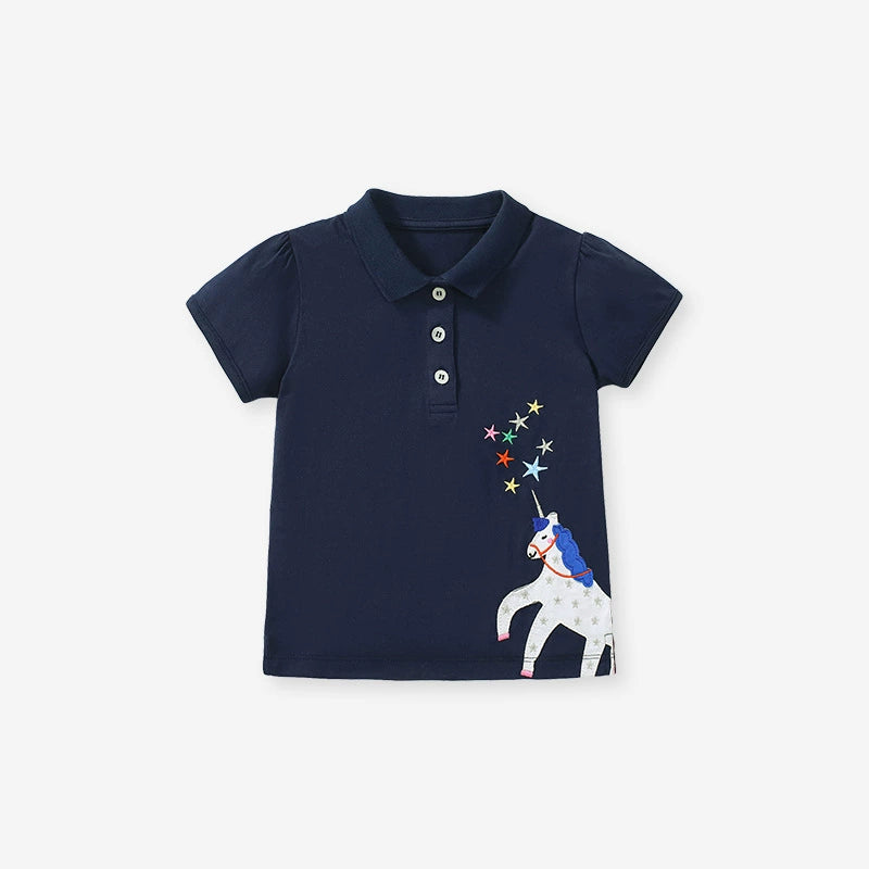 Toddlers & Kids Unicorn Polo Shirt