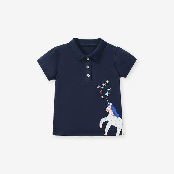 Toddlers & Kids Unicorn Polo Shirt