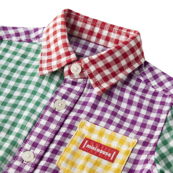 Baby, Toddler & Kids Classic Checkered Gingham Dress Shirt for Boys