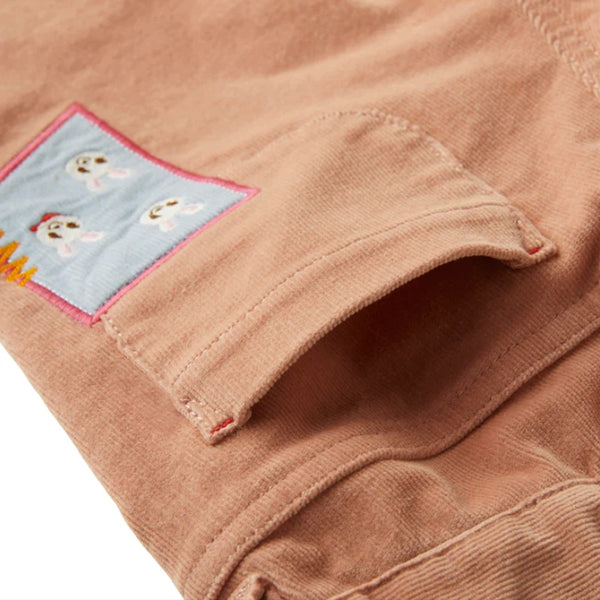 Baby, Toddler & Kids Colorful Appliqué Corduroy Pants for Boys