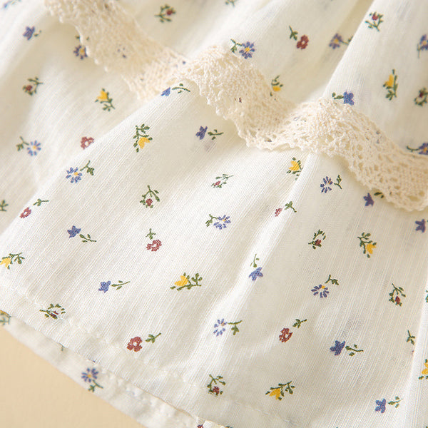 Baby & Toddler Floral Lace Bloomer Skirt for Girls