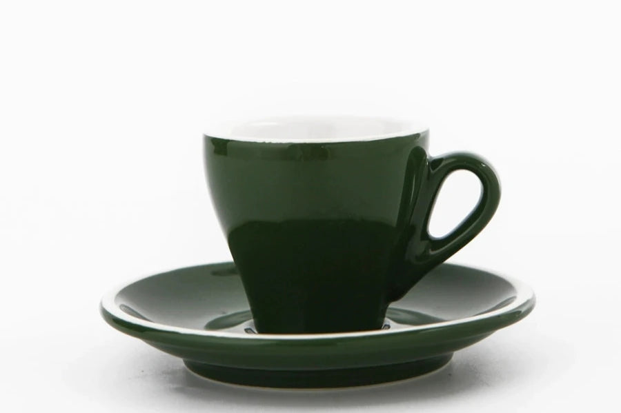 Modern Classic Italian Inspired Porcelain Espresso Cups - Yarafly 