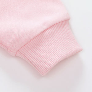 Baby, Toddler & Kids Cute Animal Friends Pink Pullover Sweatshirt for Girls