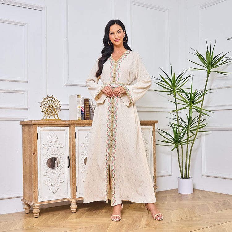 Afaf Moroccan-Style Kaftan - Yarafly 